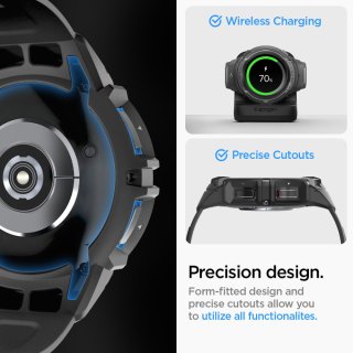 SPIGEN Rugged Armor ”PRO” Galaxy Watch 6 Classic (47 MM)  Black