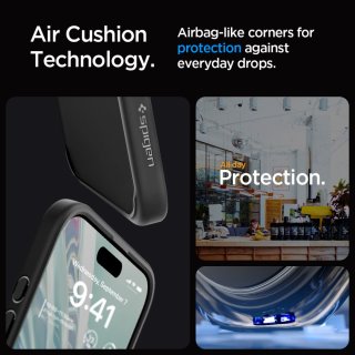 SPIGEN ULTRA Hybrid Iphone 15 PRO MAX Matte Black