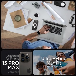 SPIGEN ULTRA Hybrid Mag Magsafe Iphone 15 PRO MAX White