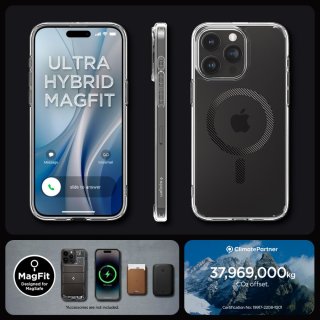SPIGEN ULTRA Hybrid Mag Magsafe Iphone 15 PRO MAX Carbon Fiber