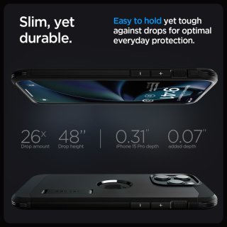 SPIGEN Tough Armor Mag Magsafe Iphone 15 PRO MAX Black