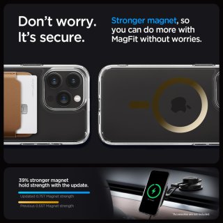 SPIGEN ULTRA Hybrid Mag Magsafe Iphone 15 PRO MAX Gold