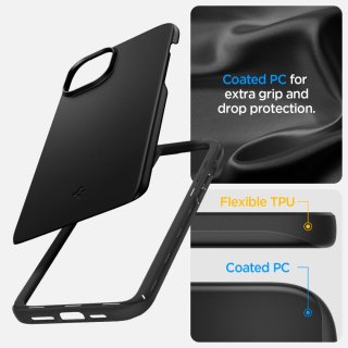 SPIGEN Thin Fit Iphone 15 PLUS Black