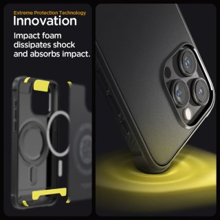 SPIGEN Rugged Armor Mag Magsafe Iphone 15 PRO MAX Matte Black