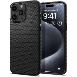 SPIGEN Liquid AIR Iphone 15 PRO Matte Black
