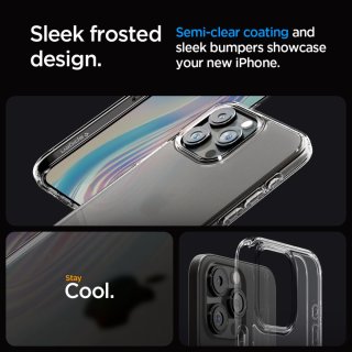 SPIGEN ULTRA Hybrid Iphone 15 PRO Frost Clear