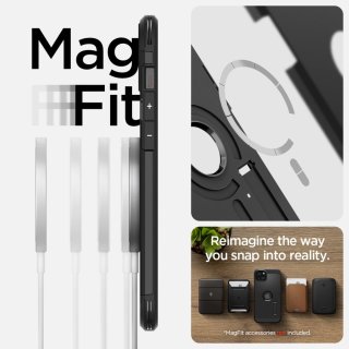 SPIGEN Tough Armor Mag Magsafe Iphone 15 Black