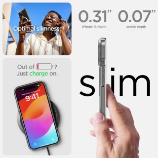 SPIGEN ULTRA Hybrid Mag Magsafe Iphone 15 White