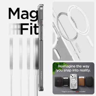 SPIGEN ULTRA Hybrid Mag Magsafe Iphone 15 Zero One White