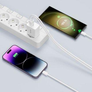 Tech-Protect C35w 2-Port Network Charger PD 35W White