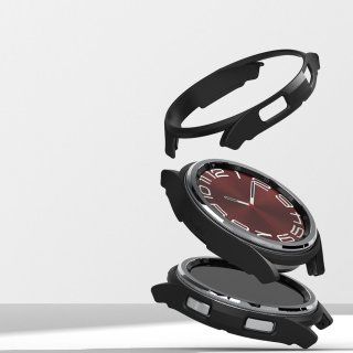 Ringke Slim 2-Pack Galaxy Watch 6 Classic (43 MM) Clear & Black