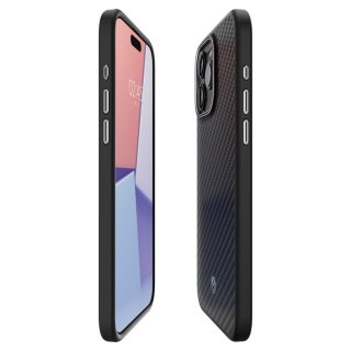 SPIGEN Enzo Aramid Mag Magsafe Iphone 15 PRO Matte Black