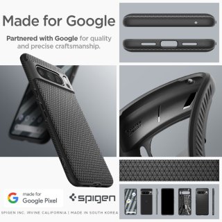 SPIGEN Liquid AIR Google Pixel 8 PRO Matte Black