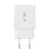 Tech-Protect C35w 2-Port Network Charger PD 35W + Lightning Cable White