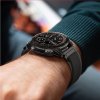 Tech-Protect Nylon Garmin Fenix 5 / 6 / 6 PRO / 7 Black/Orange