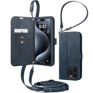 SPIGEN Wallet ”S” PRO Iphone 15 PRO Navy