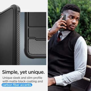 SPIGEN Rugged Armor Galaxy S24+ PLUS Matte Black