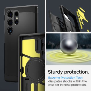 SPIGEN Tough Armor Magsafe Galaxy S24 ULTRA Black