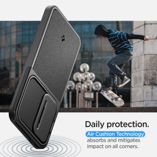 SPIGEN Optik Armor Galaxy S24 Black