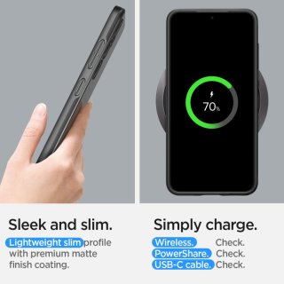 SPIGEN Thin Fit Galaxy S24 Black