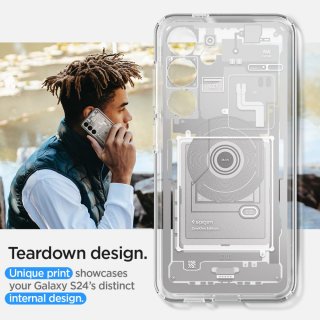 SPIGEN ULTRA Hybrid Galaxy S24 Zero One White