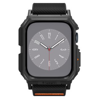 SPIGEN Lite Fit ”PRO” Apple Watch 4 / 5 / 6 / 7 / 8 / 9 / SE (44 / 45 MM) Matte Black