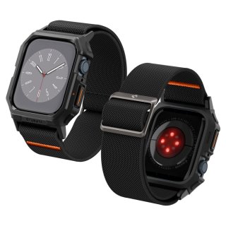 SPIGEN Lite Fit ”PRO” Apple Watch 4 / 5 / 6 / 7 / 8 / 9 / SE (44 / 45 MM) Matte Black
