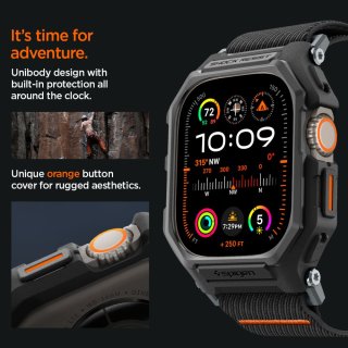 SPIGEN Lite Fit ”PRO” Apple Watch ULTRA 1 / 2 (49 MM) Matte Black