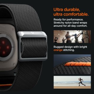 SPIGEN Lite Fit ”PRO” Apple Watch ULTRA 1 / 2 (49 MM) Matte Black