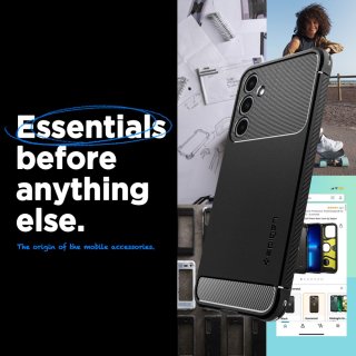 SPIGEN Rugged Armor Galaxy A25 5G Matte Black