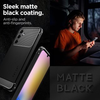 SPIGEN Rugged Armor Galaxy A25 5G Matte Black