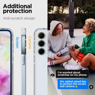 SPIGEN ULTRA Hybrid Galaxy A35 5G Crystal Clear