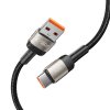 Tech-Protect Ultraboost Evo Type-C Cable 100W/5A 100Cm Titanium