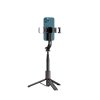 Tech-Protect L05s BLUETOOTH Selfie Stick Tripod & LED Light Black