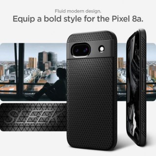 SPIGEN Liquid AIR Google Pixel 8A Matte Black