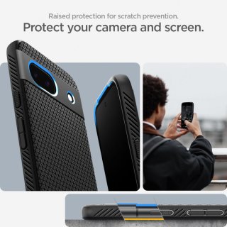 SPIGEN Liquid AIR Google Pixel 8A Matte Black