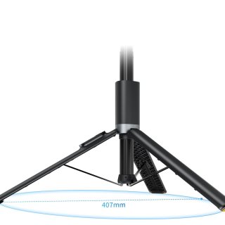 Tech-Protect L08s BLUETOOTH Selfie Stick Tripod Black