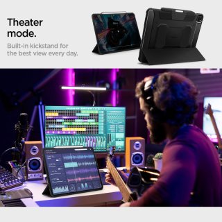 SPIGEN Rugged Armor ”PRO” Ipad PRO 13” 7 / 2024 Black