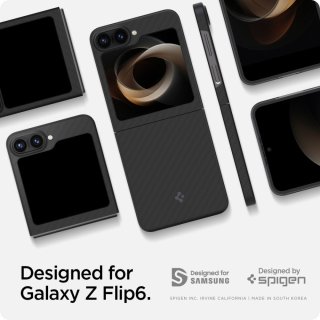 SPIGEN Airskin Galaxy Z Flip 6 / 7 Fe Aramid Black