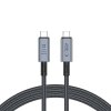 Tech-Protect Ultraboost MAX USB 4.0 8K 40Gbps Type-C Cable PD 240W 200Cm Grey