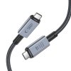 Tech-Protect Ultraboost MAX USB 4.0 8K 40Gbps Type-C Cable PD 240W 200Cm Grey
