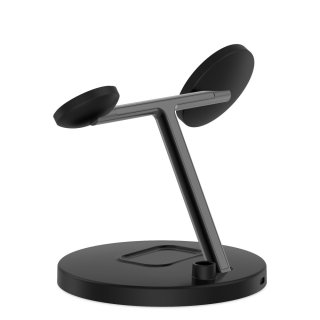 Tech-Protect Qi15w-A35 3In1 Magnetic Magsafe Wireless Charger Black