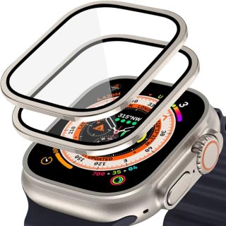 Szkło Hartowane HOFI Glass Ring 2-Pack Apple Watch ULTRA 1 / 2 (49 MM) Titanium