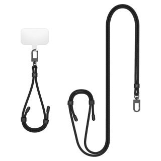 SPIGEN Universal Strap Set Crossbody & Wrist Black