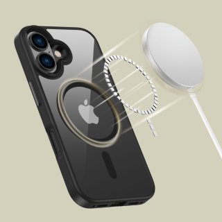 Tech-Protect Magmat Magsafe Iphone 16 Black/Clear