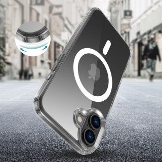 Tech-Protect Flexair Hybrid Magsafe Iphone 16 PLUS Clear