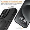 Tech-Protect Magring Magsafe Iphone 16 PRO MAX Matte Black
