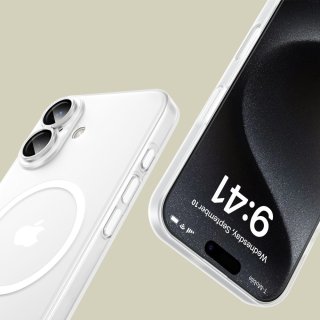 Tech-Protect Magslim Magsafe Iphone 16 Matte/White