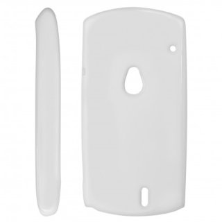 Silicon JELLY CASE Huawei Ascend P1 biały