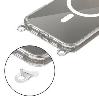 Tech-Protect Flexair Chain Magsafe Iphone 16 PRO Black & Taupe
